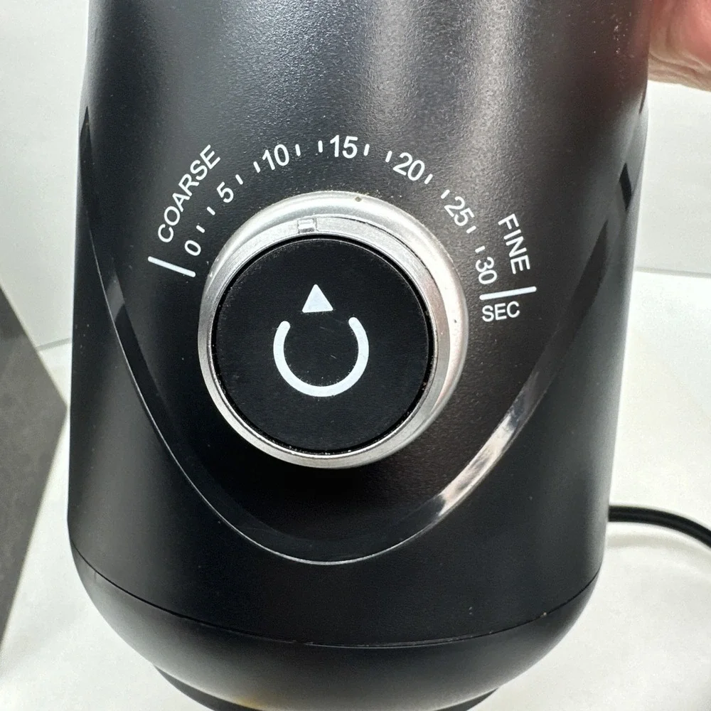 SHARDOR Adjustable Coffee Bean Grinder Electric Herb Spice Espresso CG638 Black